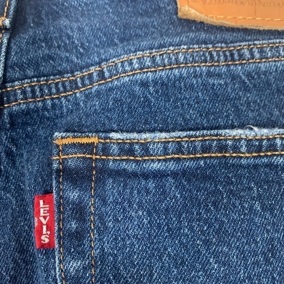 Levis Big E Wedgie Straight Leg Jeans Size 25 - Picture 9 of 9